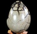 Bargain, Septarian Dragon Egg Geode - Crystal Filled #73782-3